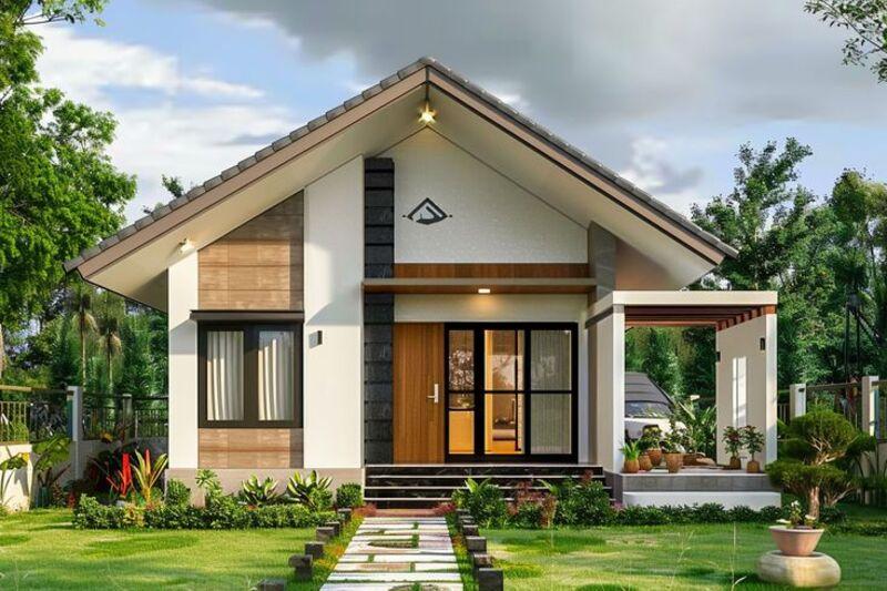 Sở hữu nhà tiền chế cấp 4 đơn giản chỉ sau 2 tuần thi công