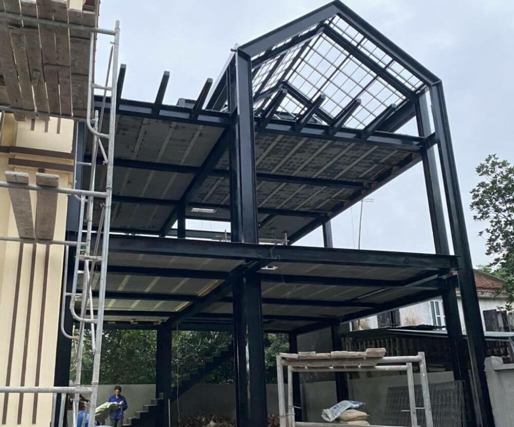 Đơn vị thi công nhà tiền chế khung thép uy tín, chuyên nghiệp