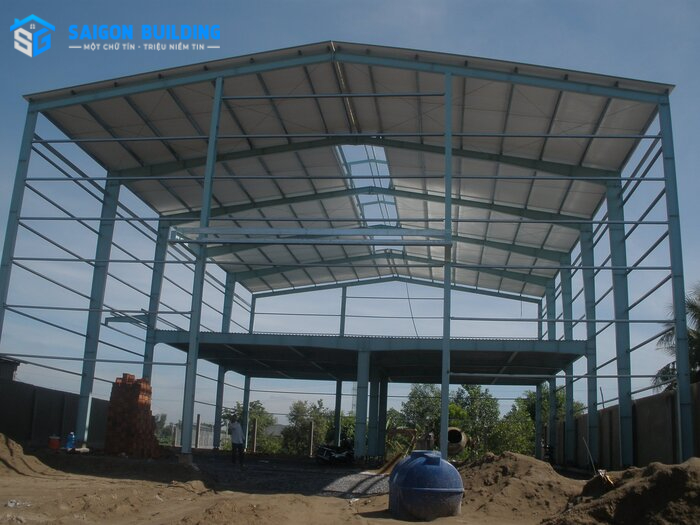 Nhà xưởng khung thép trọn gói TPHCM