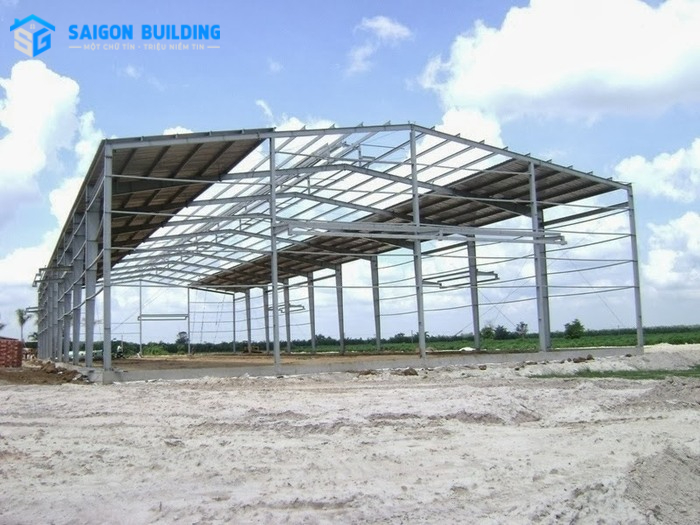 Nhà xưởng khung thép trọn gói TPHCM
