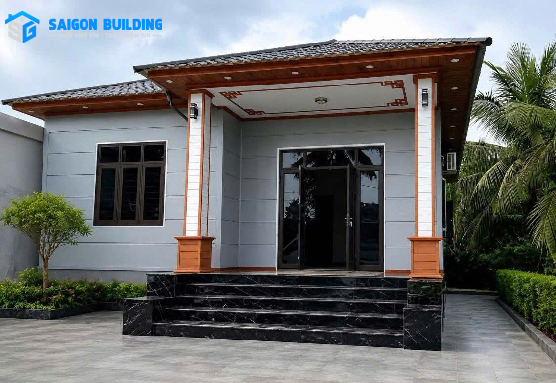 Thi công nhà lắp ghép Bình Dương